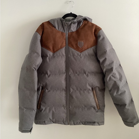 Vans Other - Vans “Off The Wall” Down Filled Hooded Winter Jacket, Size M